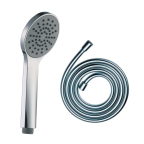Kit flexible et pommeau de douche 10 l/mn