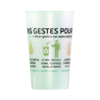 Gobelet "mes bons gestes pour la planete"