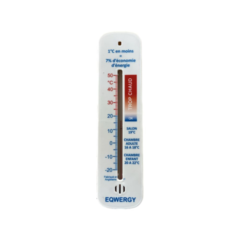 Thermomètre d'intérieur à alcool