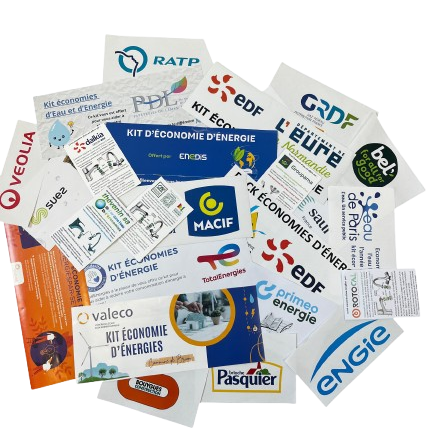 Autocollants cleints - Entreprises