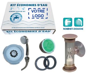 Kit économiseur d'eau pour robinet et douche