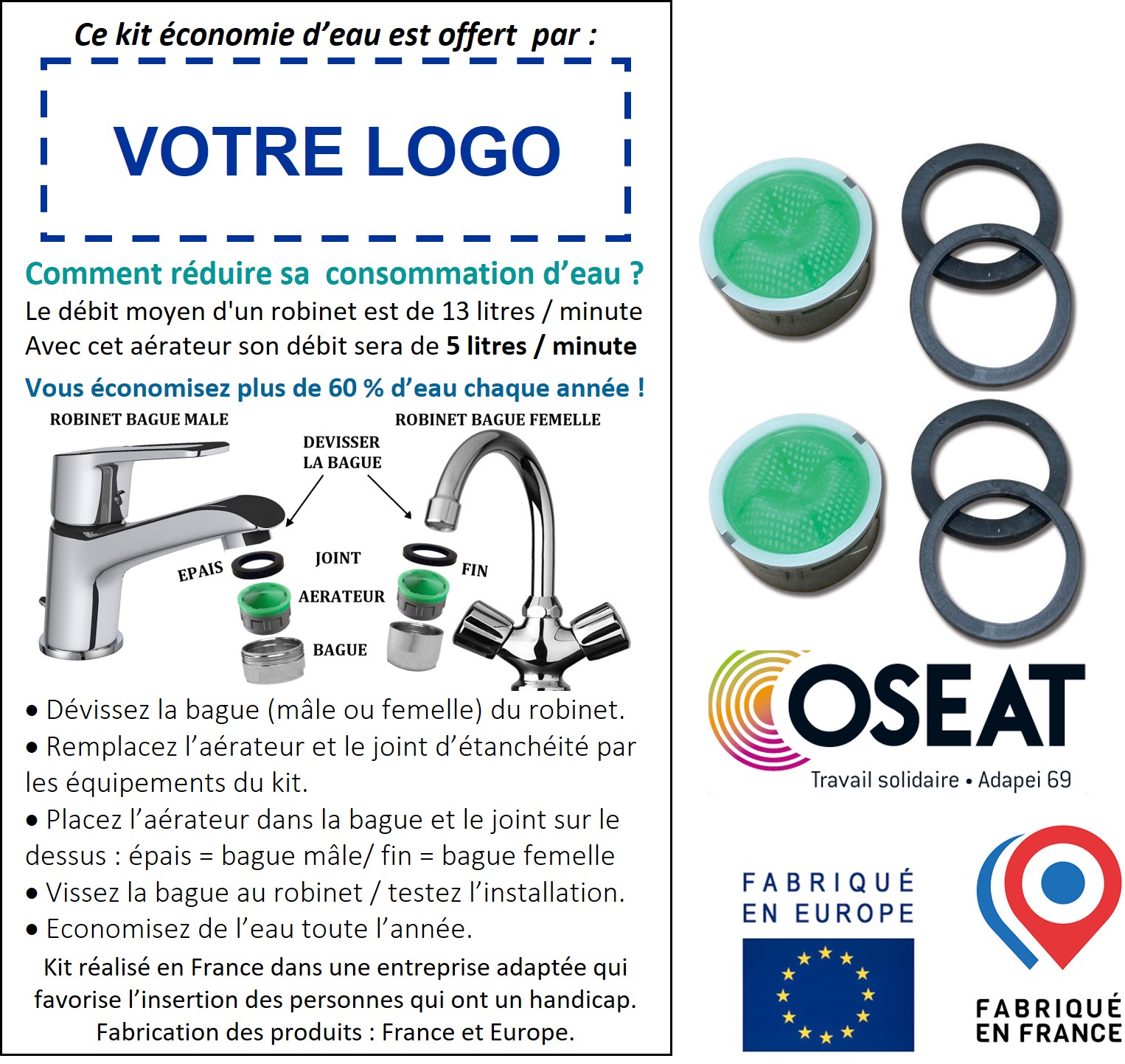 Kit Économie De Chauffage Marley 4.0 – Ventilation Avec Récupération D'énergie – Ultra Silencieux, Classe A+++