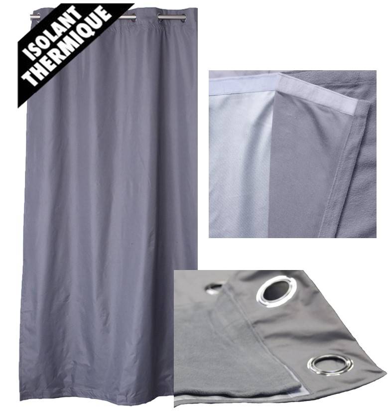 Rideaux Occultant 200 X 360 Cm Thermique Isolant Anti Froid Chaleur