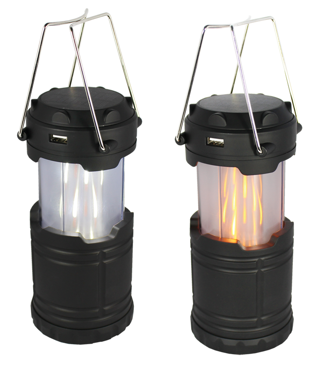 Lanterna LED Ricaricabile Powerplus Koala – Con Pannello Solare E USB – Effetto Candela E Powerbank – Per Campeggio E Emergenze - 4