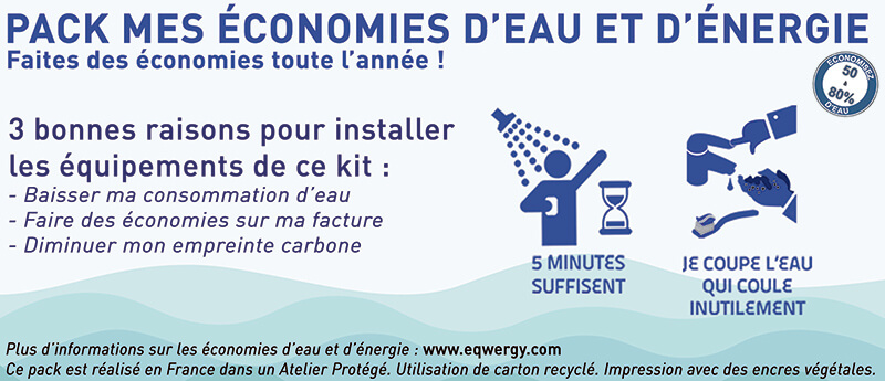 Kit économiseur d'eau pour les pros